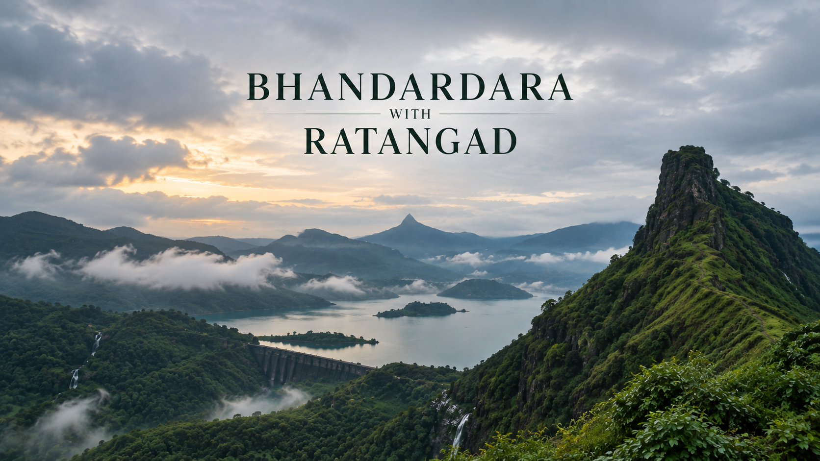 Bhandardara with Ratangad